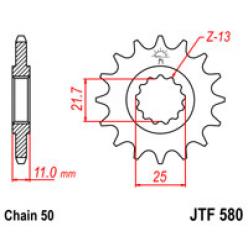 Звездочка передняя JT Sprockets (шаг 530 ) JT JTF580